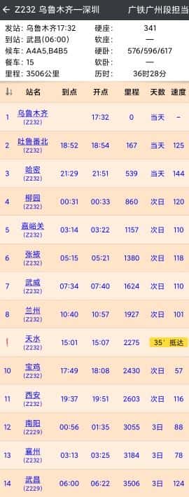 z70列车时刻表路线（z70次列车时刻表）