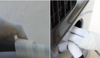 空调内机排水管更换视频