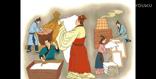 造纸术在西汉时发明东汉蔡伦什么了造纸术
